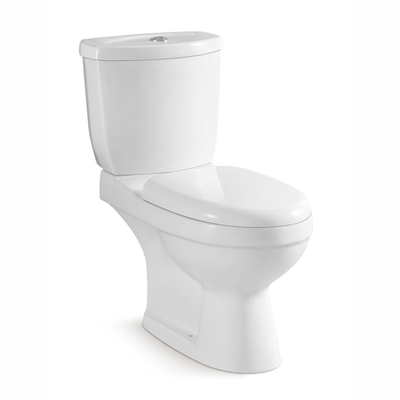 iki parça jakuzi tuvalet 1,6 galon Beyaz Tamamen Camlı Gömme 660x360x760mm