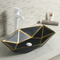 Gözeneksiz Tezgah Üstü Banyo Lavabosu 650mm Düzensiz Şekilli Lavabo