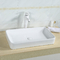 Beyaz Tezgah Üstü Banyo Lavabosu 700mm 300mm Seramik Dikdörtgen Lavabo