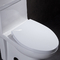 Güç Flush ile Engelli Rv için Ada Konfor Yükseklik Tuvaletinde 10 İnç Kaba