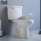 Public Washdown için 2 parça komodin sağ yükseklik tuvalet amerikan standardı