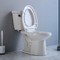 Konfor Yükseklik İki Parçalı Tuvalet Beyaz Yuvarlak Uzun Özellikli Sandalye 800mm